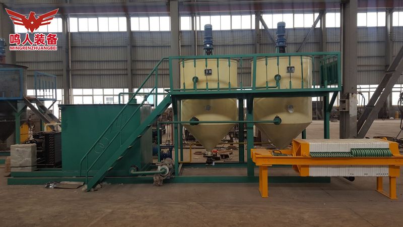 小型油脂冬化脫蠟設(shè)備機(jī)組